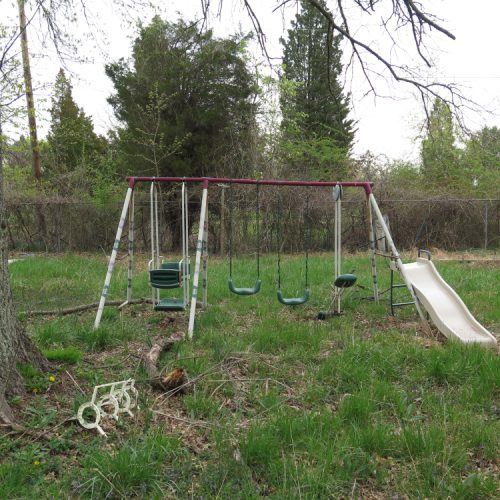 Swing Set Removal